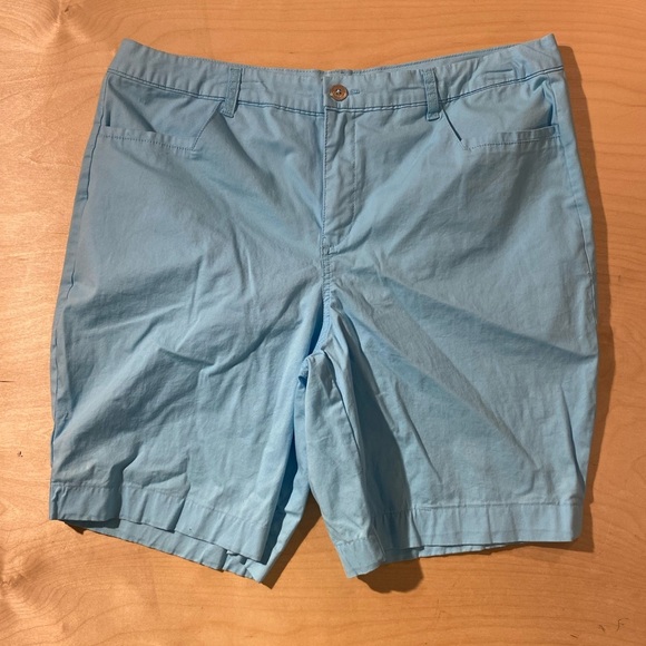 Bandolino Sky Blue Ivette Shorts 16 W (OS) - Picture 5 of 9